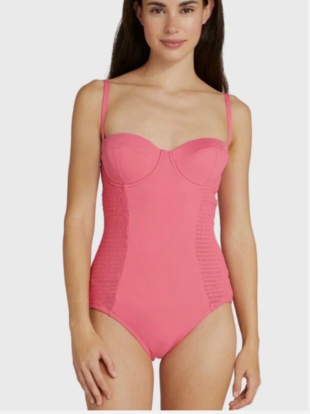 Kate Spade NWT Pink Cloud One Piece Swimsuit